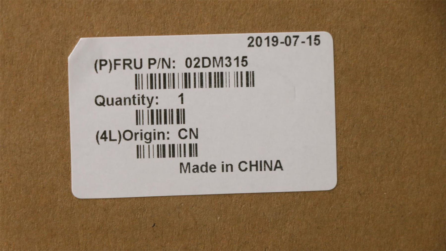 Lenovo FRU COVER LOG_UP_SUB_ASSY_NON_FP 02DM315