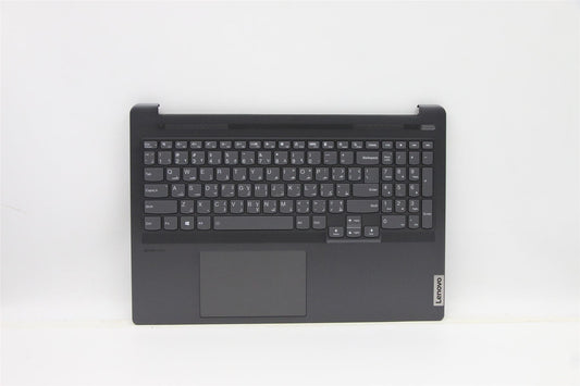 Lenovo IdeaPad 5 16ACH6 Palmrest Cover Touchpad Keyboard Arabic Black 5CB1C74965