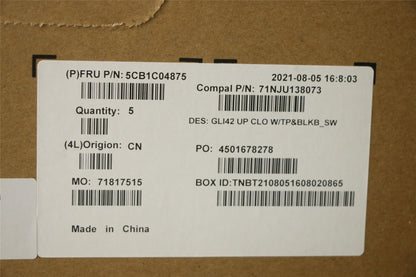 Lenovo IdeaPad 5 14ITL6 5 14ACN6 Palmrest Cover Touchpad Keyboard 5CB1C04875