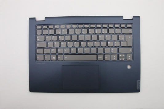 Lenovo IdeaPad C340-14IWL C340-14IML Keyboard Palmrest Top Cover Blue 5CB0U42254