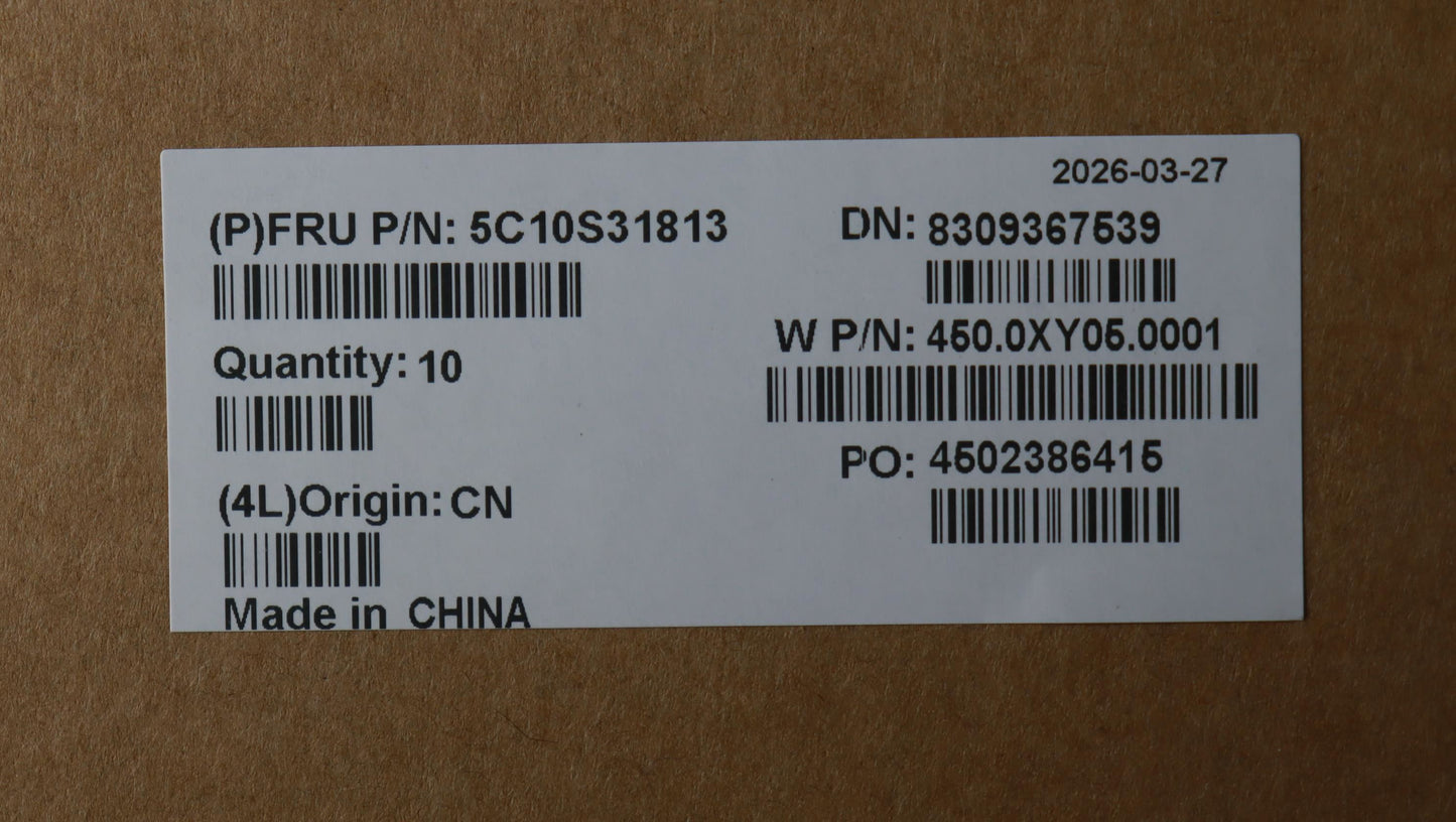 Lenovo W83RL OLED eDP Cable 5C10S31813