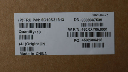 Lenovo W83RL OLED eDP Cable 5C10S31813