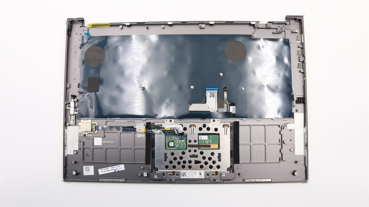 Lenovo Yoga C930-13IKB Glass C930-13IKB Keyboard Palmrest Top Cover 5CB0S72635