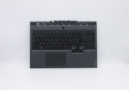 Lenovo Legion 5-15ARH05 Keyboard Palmrest Top Cover Belgian Black 5CB0Z27665