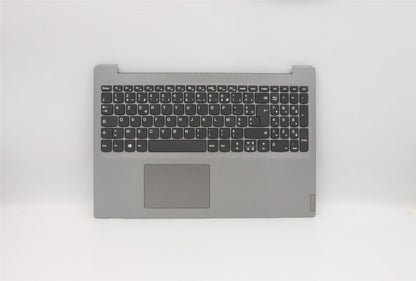 Lenovo IdeaPad S145-15IIL Keyboard Palmrest Top Cover French Grey 5CB0W45591