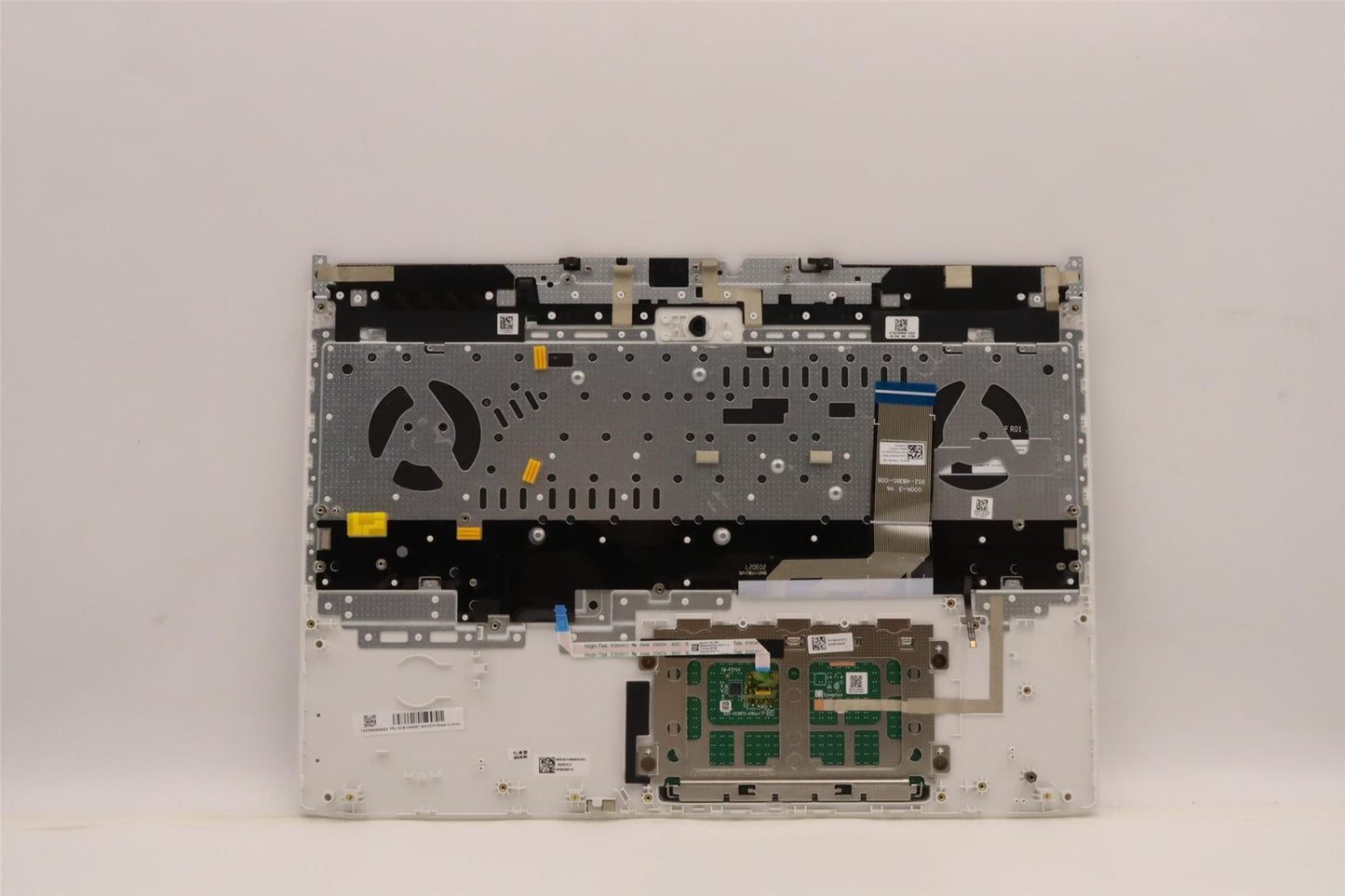 Lenovo IdeaPad 3 15IAH7 Palmrest Cover Touchpad Keyboard Hebrew White 5CB1H89887