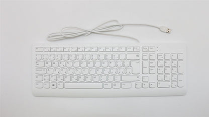 Lenovo IdeaCentre 510-22ISH USB Wired Keyboard Slovakian White 00XH668