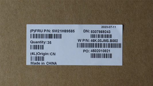 Lenovo MECHANICAL FRU Base MISC pkg DIS Talos2 5M21H89585