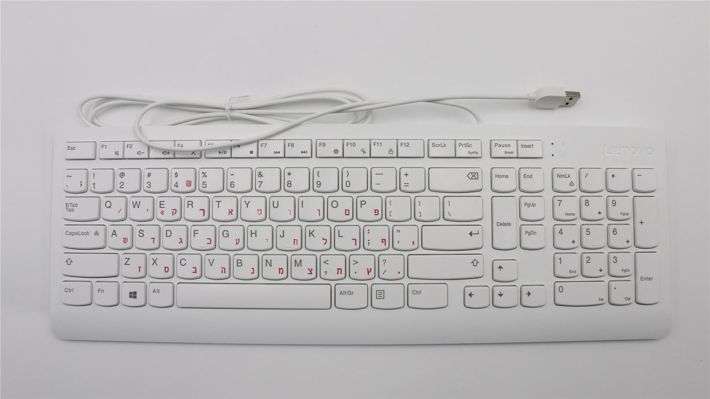 Lenovo IdeaCentre 510-22ISH 510-23ISH A340-24IGM USB Wired Keyboard 00XH654