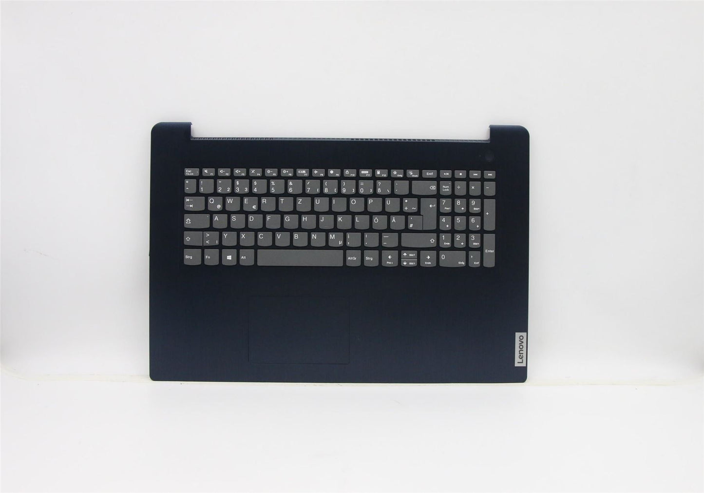 Lenovo IdeaPad 3-17ALC6 Palmrest Cover Touchpad Keyboard German Blue 5CB1C75103