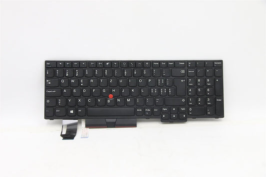 Lenovo ThinkPad P15s 1 P15s 2 T15 2 T15 Keyboard Swiss Black 5N20V78057