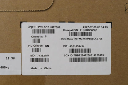 Lenovo Upper Case ASM_ENG C21DK MGNBL 5CB1H92801