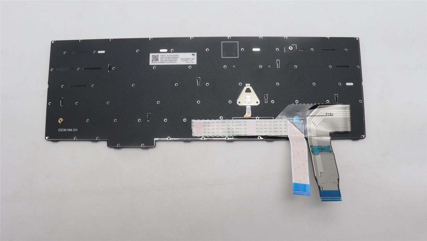 Lenovo ThinkPad T16 Gen 2 P16s Gen 2 L15 Gen 4 s L15 Gen 4 Keyboard 5N21K05047