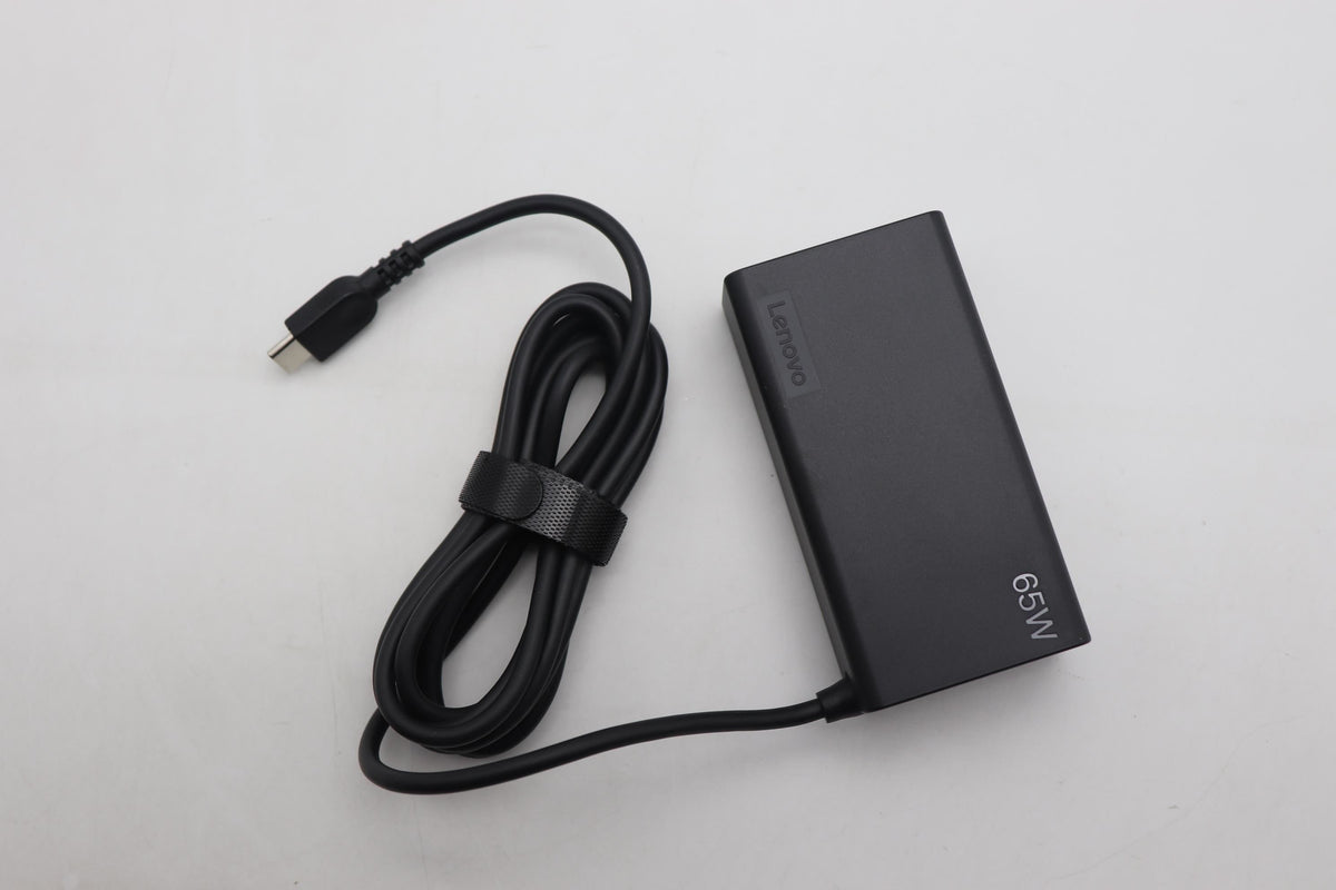 Lenovo AC_ADAPTER,TYPE-C,65W,3P,Black 65W USB-C 3 Pin AC Charger Adapter 5A11J62100