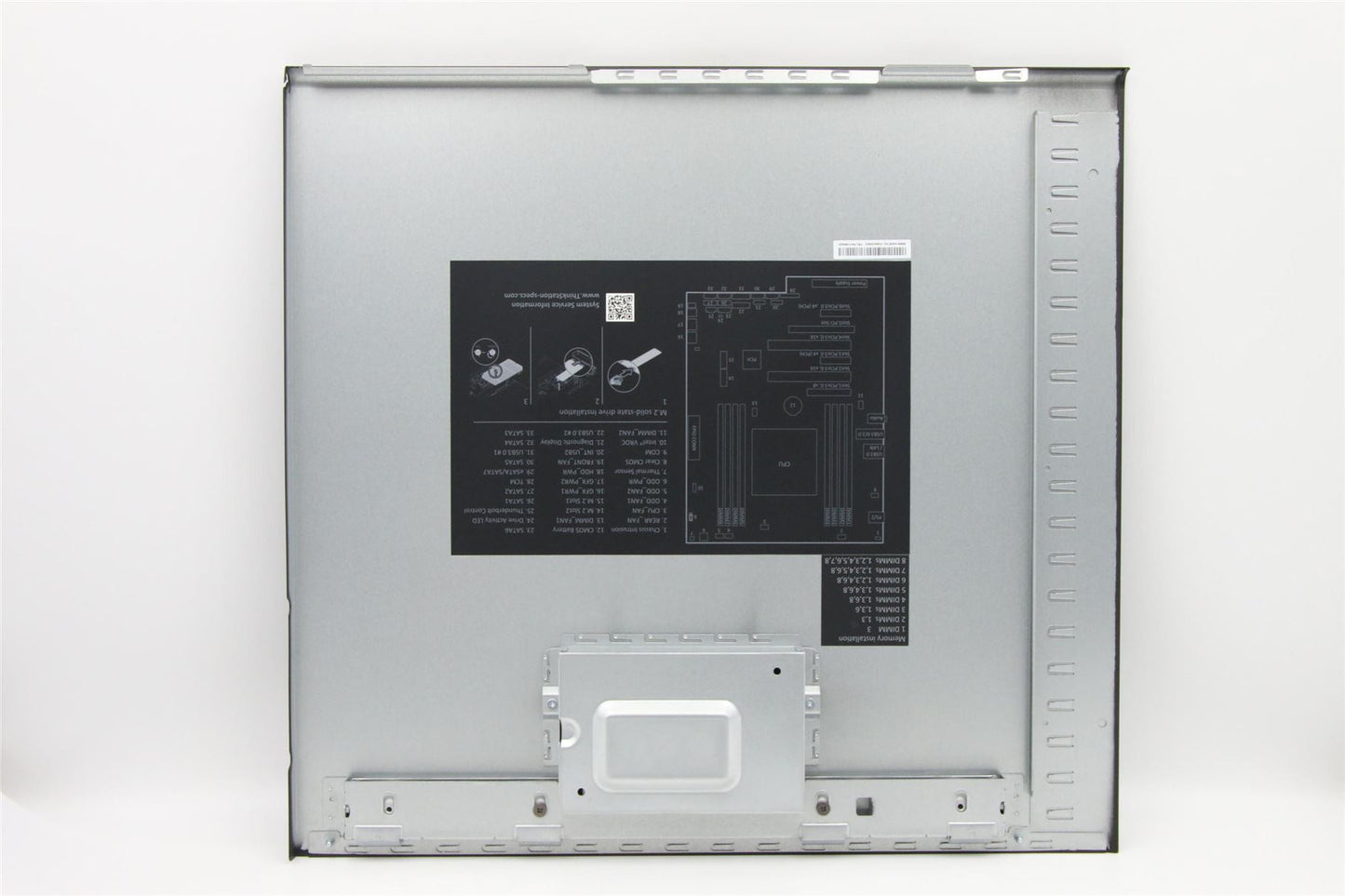 Lenovo ThinkStation P520 Side Panel Desktop Cover Grey 01MN420