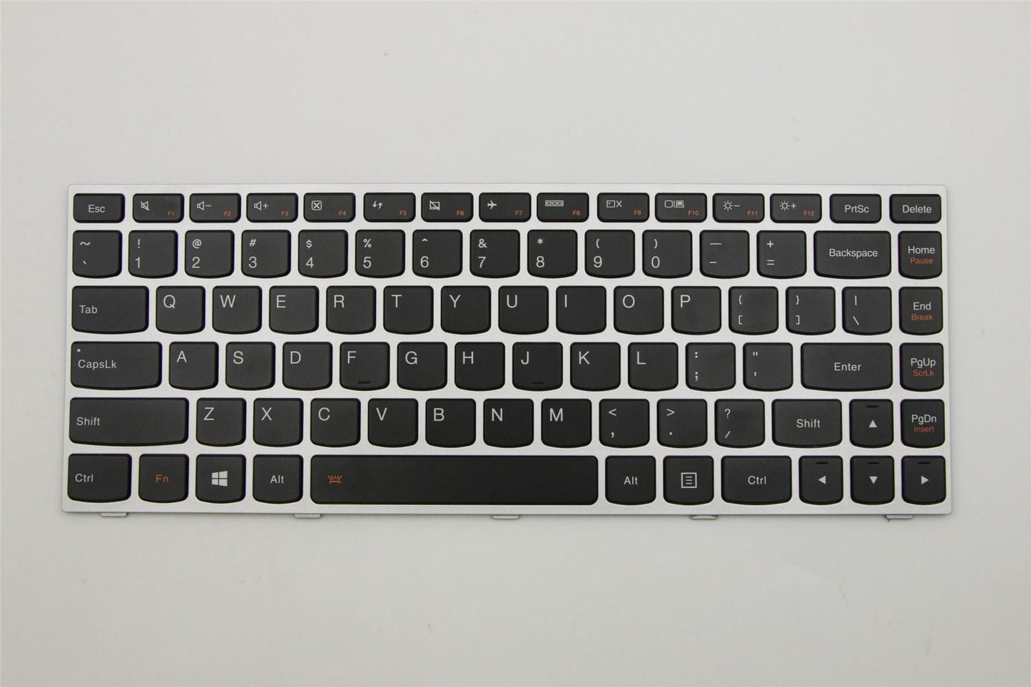 Lenovo ideapad 305-15IHW 305-15IBD Keyboard French Silver Backlit 25215587