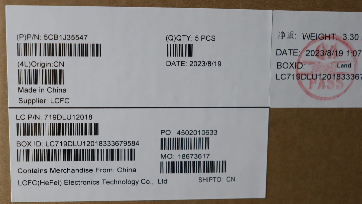 Lenovo Flex IP 5 14IAU7 Palmrest Cover Touchpad Keyboard UK Europe Blue 5CB1J35547