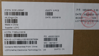 Lenovo Flex IP 5 14IAU7 Palmrest Cover Touchpad Keyboard UK Europe Blue 5CB1J35547