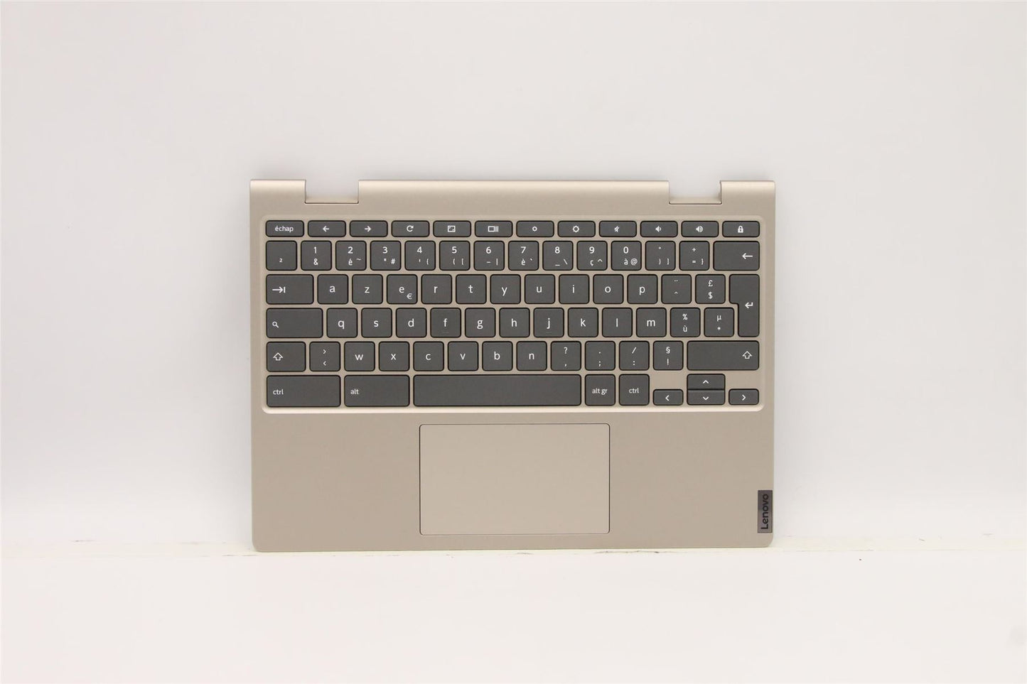 Lenovo Flex 3 CB-11IGL05 Palmrest Cover Touchpad Keyboard French Gold 5CB0Z32211
