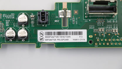 Lenovo ThinkSerBP_1u4x3.5_SAS_v1.0 SAS Board 00FC469