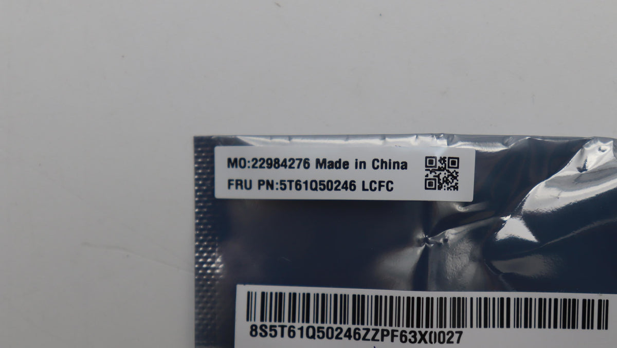 Lenovo CS26 3+2bCP, Glass like Mylar, EL PCB, Black, SOVP&MP, CHY NFC Chicony Board 5T61Q50243