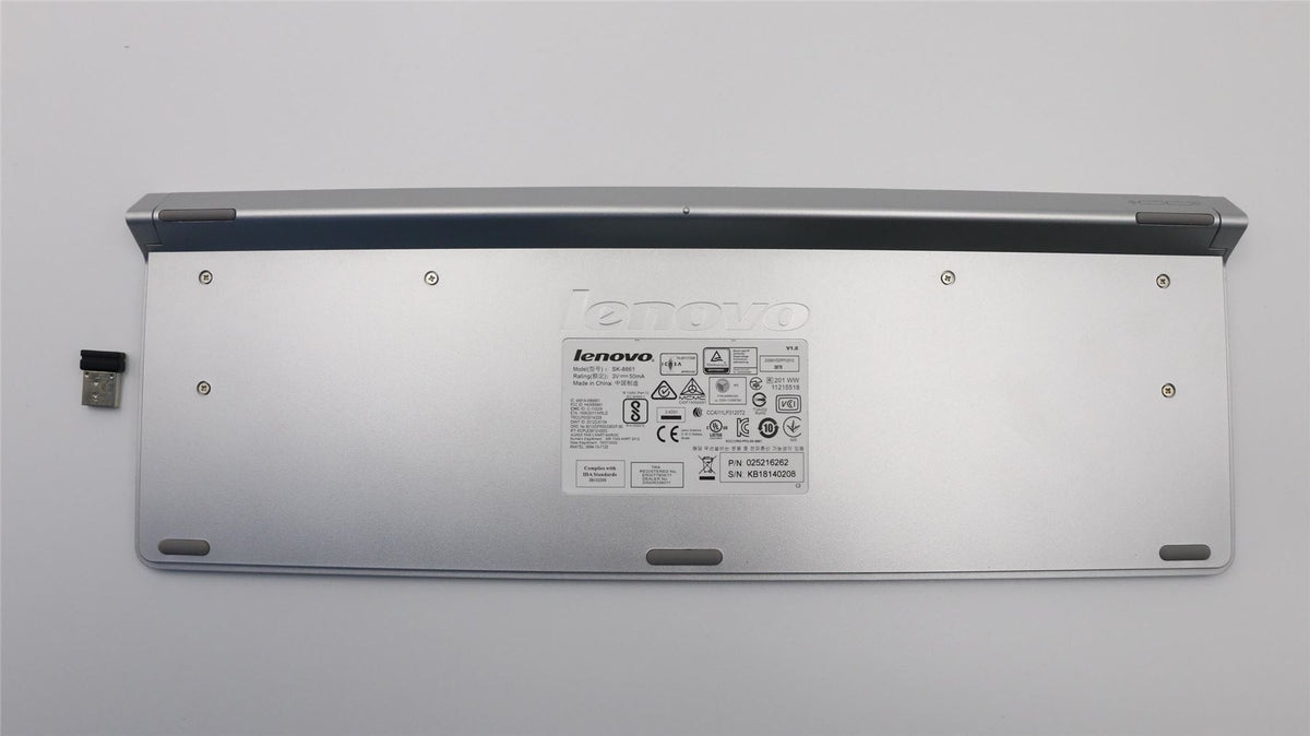 Lenovo DT_KYB Liteon SK-8861(DE) 2.4G KB-improv German Keyboard 25216262