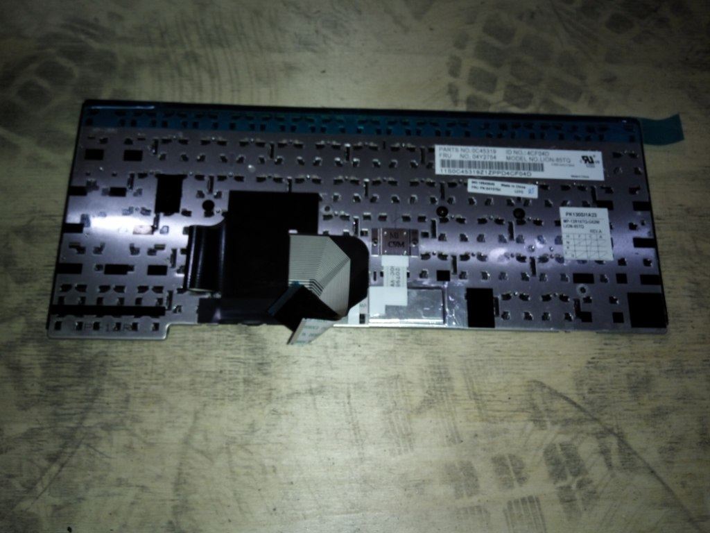 Genuine Lenovo ThinkPad E431 E440 Keyboard Turkish Black 04Y2754