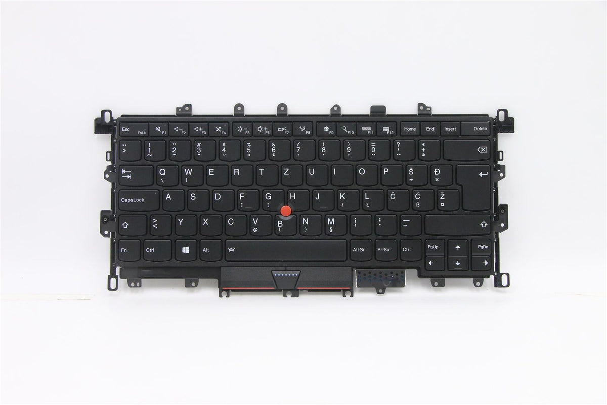 Genuine Lenovo Yoga X1 1st Gen Keyboard Bosnian Black Blacklit 00JT883 01AW922