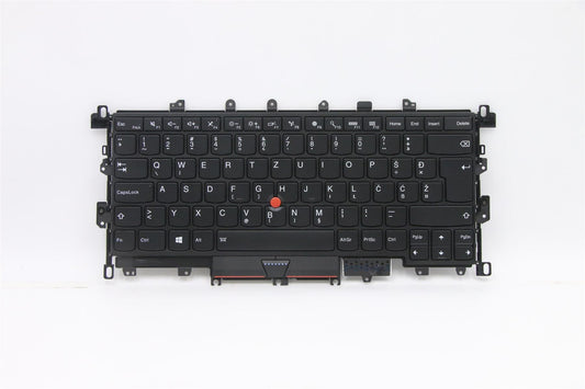 Genuine Lenovo Yoga X1 1st Gen Keyboard Bosnian Black Blacklit 00JT883 01AW922