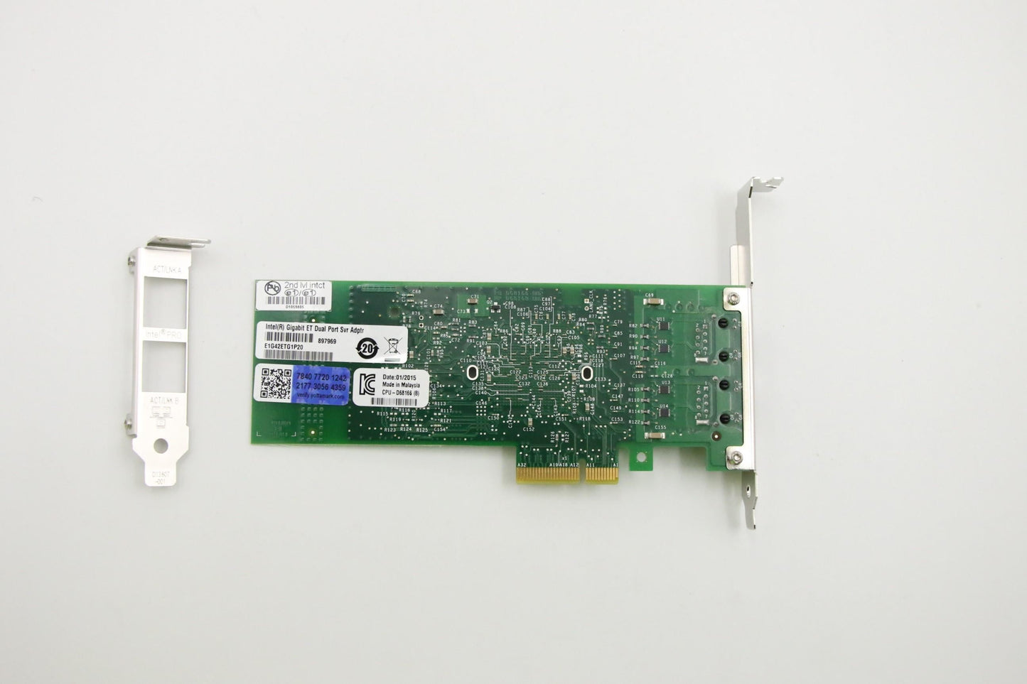 Lenovo 1Gbps GigabitET QP Intel Board 03X3640