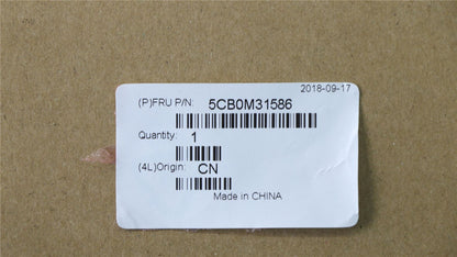Lenovo V510 15IKB Palmrest Cover Touchpad Keyboard Nordic Black 5CB0M31586