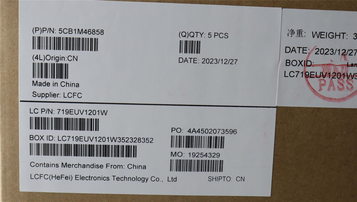 Lenovo IdeaPad 3 15IRH8 Palmrest Cover Touchpad Keyboard Hungarian 5CB1M46858