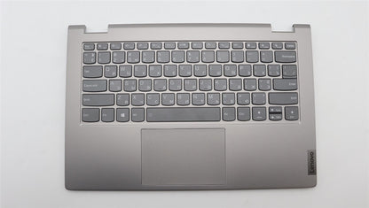 Lenovo Yoga 14s G2 IAP Palmrest Cover Touchpad Keyboard Ukrainian 5CB1J10035