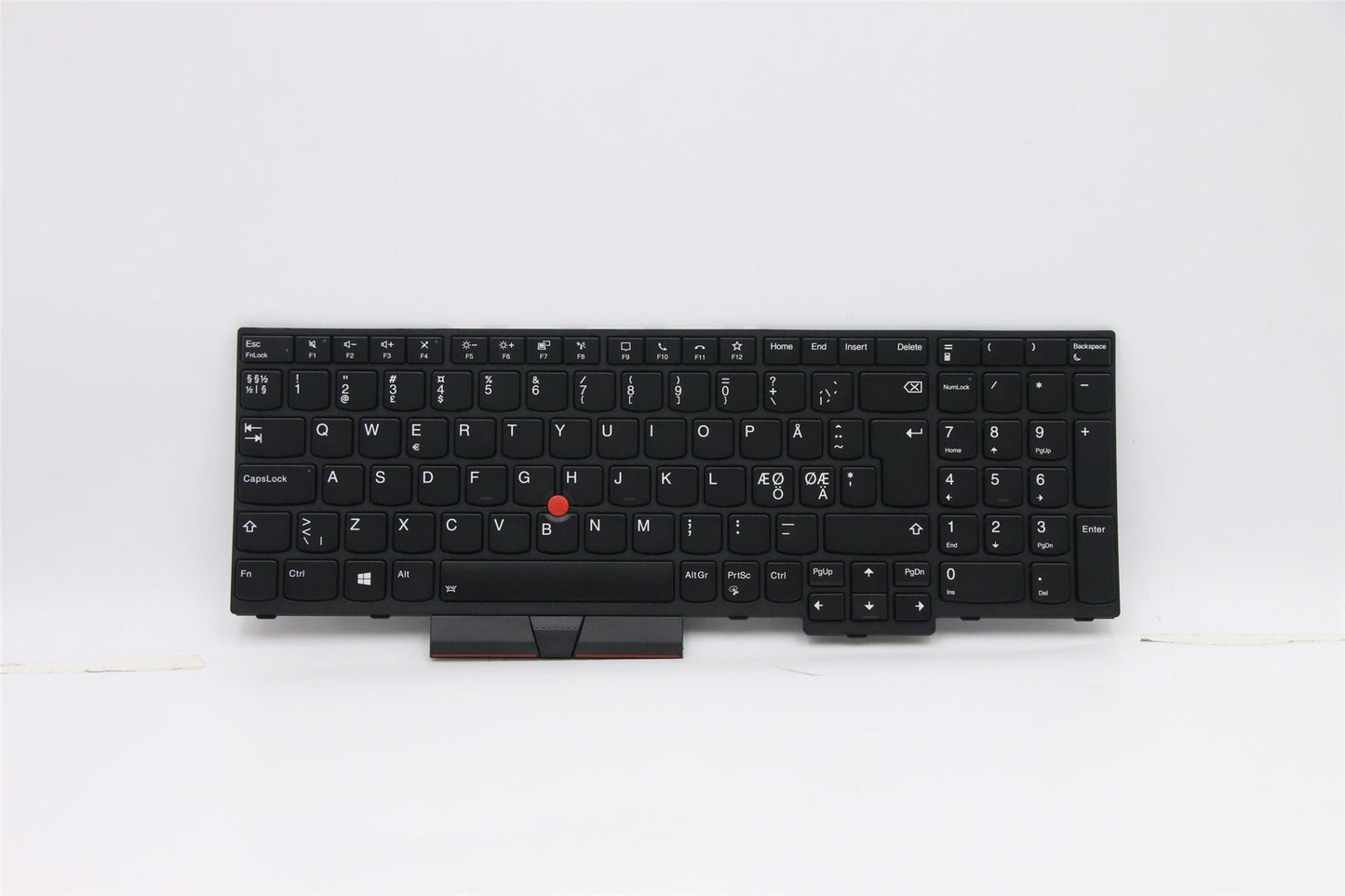 Lenovo ThinkPad P15s 1 P15s 2 T15 2 T15 Keyboard Nordic Black 5N20V78033