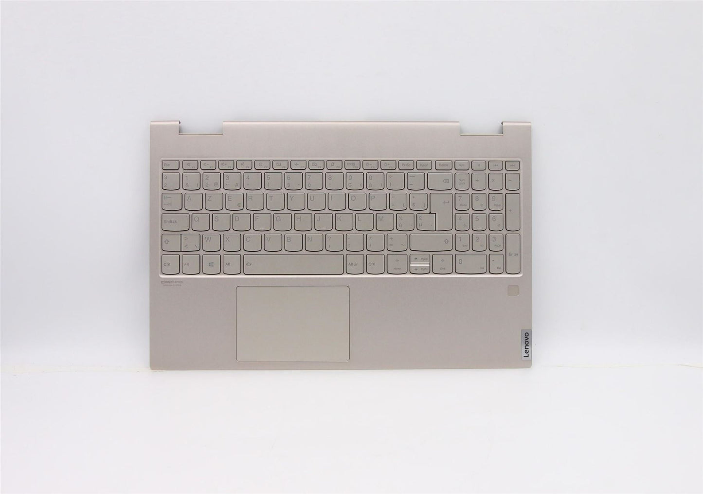 Lenovo C740 15IML Palmrest Cover Touchpad Keyboard Belgian Mica 5CB0U43848