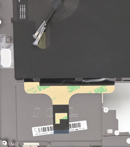 Lenovo Yoga S940-14IIL Palmrest Cover Keyboard Spanish Grey 5CB0W43495
