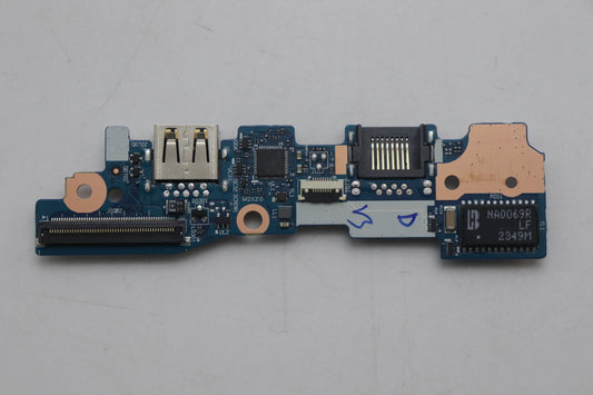 Lenovo CARDPOP FRU PCBA IO/B NSF862 W/FPR VPRO Fingerprint FPR I/O Board 5C51J62788