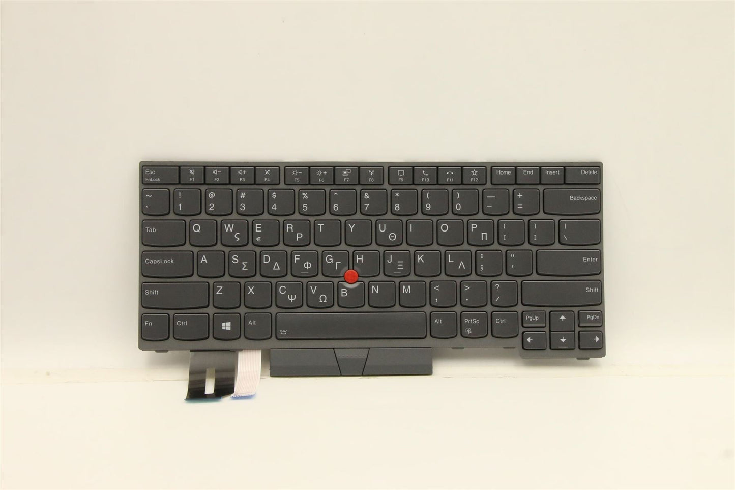 Lenovo ThinkPad T14 Gen 2 P14s Gen 2 Keyboard Greek Grey Backlit 5N21B08352