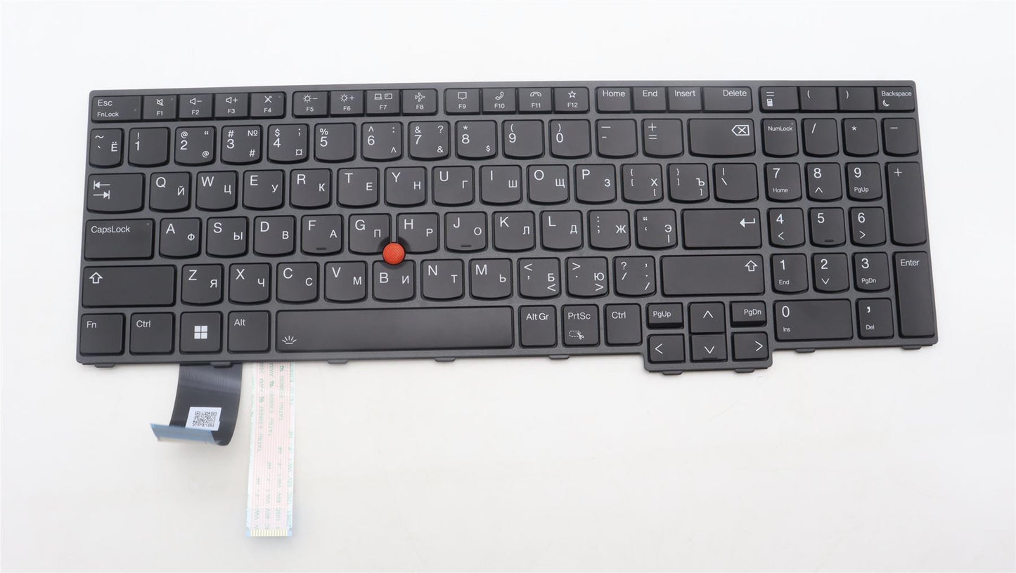 Lenovo ThinkPad T16 Gen 1 P16s Gen 1 L15 Gen 3 s Keyboard Russian 5N21D93705