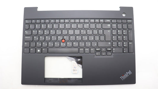 Lenovo ThinkPad E16 Gen 1 Keyboard Palmrest Top Cover Bulgarian Black 5M11H94820