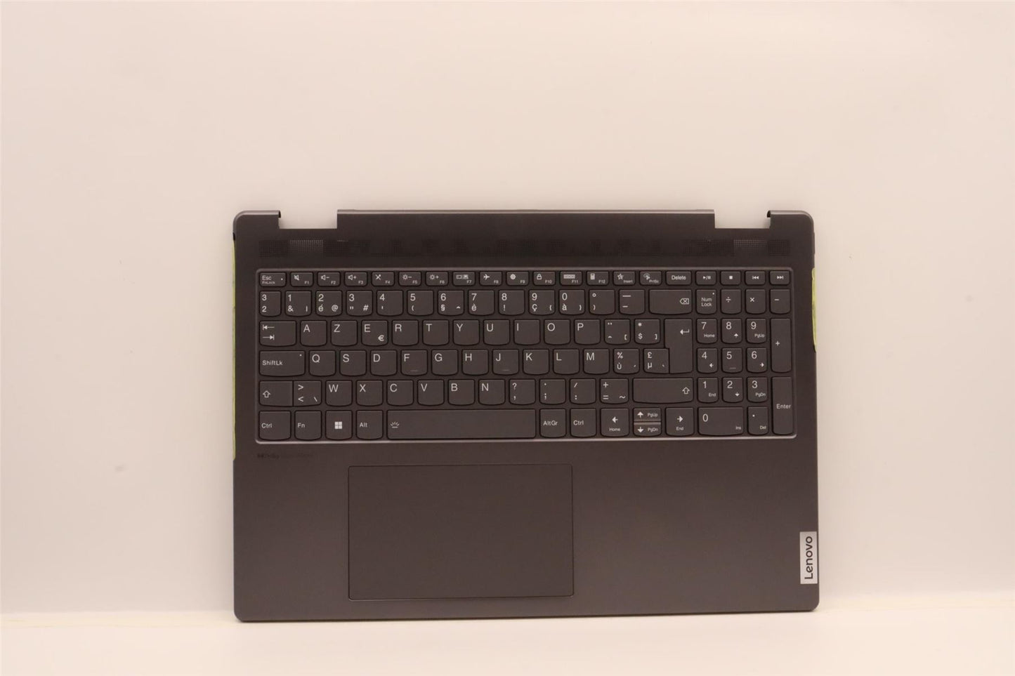 Lenovo Yoga 7 16IAH7 Palmrest Cover Touchpad Keyboard Belgian 5CB1J04267