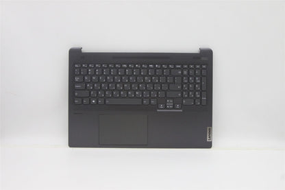 Lenovo IdeaPad 5 16ACH6 Palmrest Cover Touchpad Keyboard Hebrew Grey 5CB1C75009