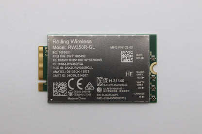 Lenovo WIRELESS Wireless,WWAN,RW,RW350 Aster-1 WWAN Board 5W11H85492