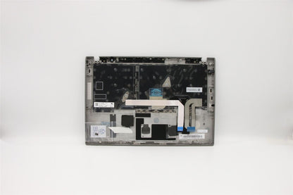 Lenovo ThinkPad T490s Keyboard Palmrest Top Cover UK Black Backlit 02HM379