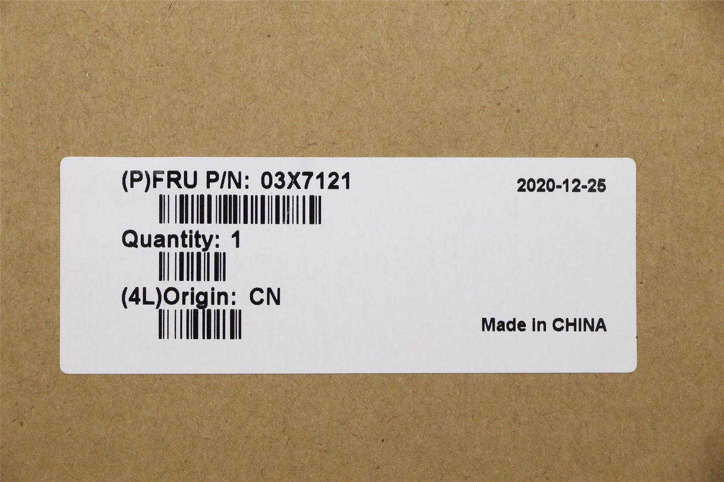 Lenovo Widi AC Adapter US FRU 03X7121