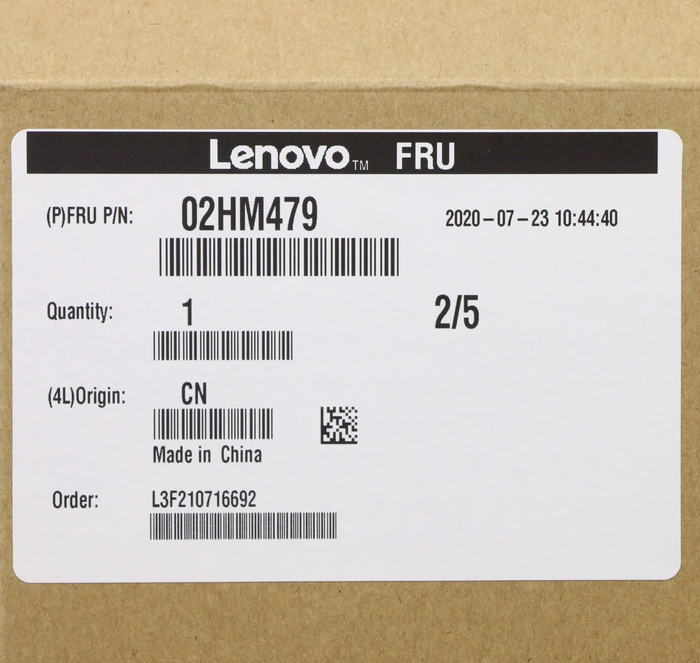 Lenovo ThinkPad T490s Keyboard Palmrest Top Cover Slovenian Black 02HM443