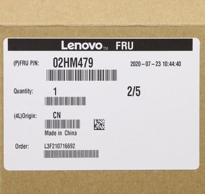 Lenovo ThinkPad T490s Keyboard Palmrest Top Cover Slovenian Black 02HM443