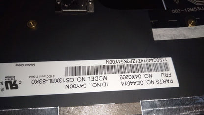 Lenovo CS13X, KR, CHY, Backlit Korean Keyboard 04X0209