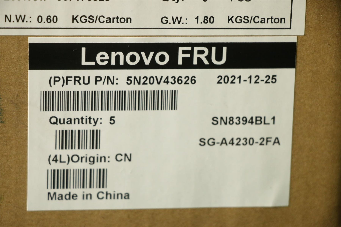 Lenovo ThinkPad L13 Gen 2 s Keyboard French Silver Backlit 5N20V43626
