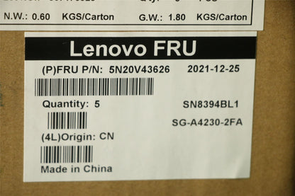 Lenovo ThinkPad L13 Gen 2 s Keyboard French Silver Backlit 5N20V43626
